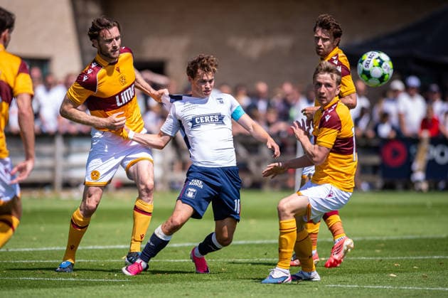 Aarhus GF v Motherwell FC, pre-season test match, Aarhus, Denmark Aarhus, Denmark. 05th, July 2026. Kristian Arnstad (10) of Aarhus GF seen during a pre-season test match between Aarhus GF and Motherwell FC at the AGF training facility Fredensvang in Aarhus Denmark, Aarhus, Fredensvang  Copyright: xGonzalesxPhoto MortenxKjaerx