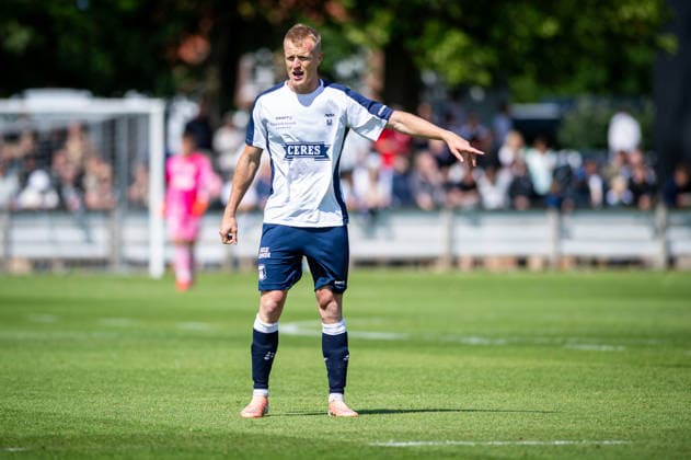 Aarhus GF v Motherwell FC, pre-season test match, Aarhus, Denmark Aarhus, Denmark. 05th, July 2026. Jens Jonsson of Aarhus GF seen during a pre-season test match between Aarhus GF and Motherwell FC at the AGF training facility Fredensvang in Aarhus Denmark, Aarhus, Fredensvang  Copyright: xGonzalesxPhoto MortenxKjaerx