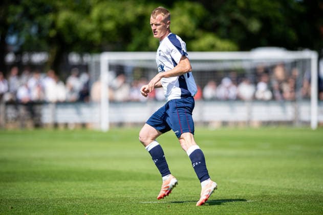 Aarhus GF v Motherwell FC, pre-season test match, Aarhus, Denmark Aarhus, Denmark. 05th, July 2026. Jens Jonsson of Aarhus GF seen during a pre-season test match between Aarhus GF and Motherwell FC at the AGF training facility Fredensvang in Aarhus Denmark, Aarhus, Fredensvang  Copyright: xGonzalesxPhoto MortenxKjaerx