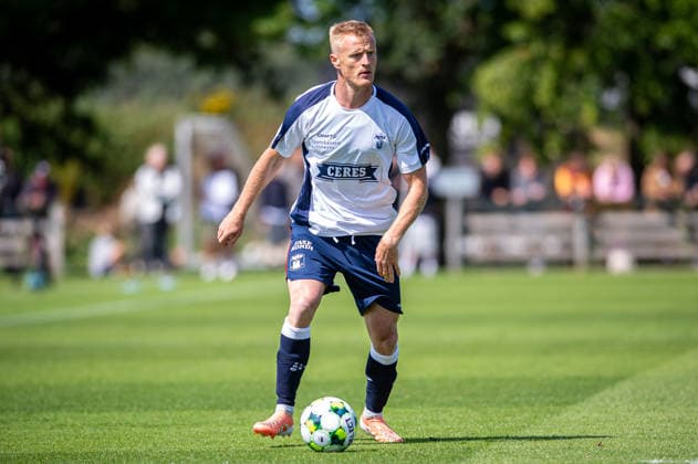 Aarhus GF v Motherwell FC, pre-season test match, Aarhus, Denmark Aarhus, Denmark. 05th, July 2026. Jens Jonsson of Aarhus GF seen during a pre-season test match between Aarhus GF and Motherwell FC at the AGF training facility Fredensvang in Aarhus Denmark, Aarhus, Fredensvang  Copyright: xGonzalesxPhoto MortenxKjaerx