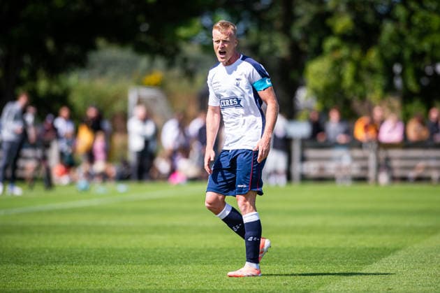 Aarhus GF v Motherwell FC, pre-season test match, Aarhus, Denmark Aarhus, Denmark. 05th, July 2026. Jens Jonsson of Aarhus GF seen during a pre-season test match between Aarhus GF and Motherwell FC at the AGF training facility Fredensvang in Aarhus Denmark, Aarhus, Fredensvang  Copyright: xGonzalesxPhoto MortenxKjaerx