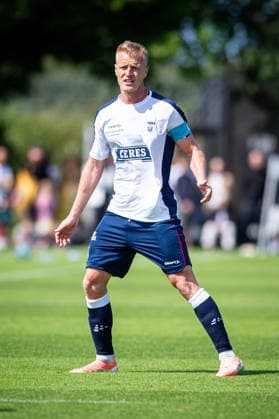 Aarhus GF v Motherwell FC, pre-season test match, Aarhus, Denmark Aarhus, Denmark. 05th, July 2026. Jens Jonsson of Aarhus GF seen during a pre-season test match between Aarhus GF and Motherwell FC at the AGF training facility Fredensvang in Aarhus Denmark, Aarhus, Fredensvang  Copyright: xGonzalesxPhoto MortenxKjaerx