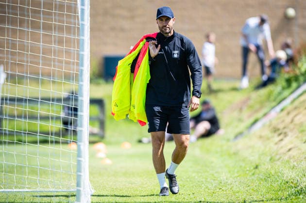Aarhus GF v Motherwell FC, pre-season test match, Aarhus, Denmark Aarhus, Denmark. 05th, July 2026. Transition coach Niklas Backman of Aarhus GF seen at a pre-season test match between Aarhus GF and Motherwell FC at the AGF training facility Fredensvang in Aarhus Denmark, Aarhus, Fredensvang  Copyright: xGonzalesxPhoto MortenxKjaerx
