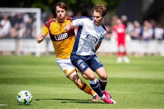 Football, friendly match, Aarhus GF v Motherwell FC