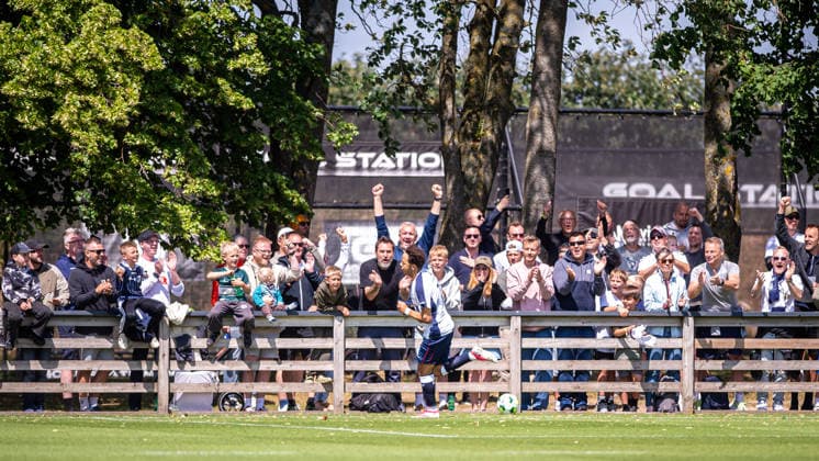 Aarhus GF v Motherwell FC, pre-season test match, Aarhus, Denmark Aarhus, Denmark. 05th, July 2026. Mikael Anderson of Aarhus GF scores for 1-0 during a pre-season test match between Aarhus GF and Motherwell FC at the AGF training facility Fredensvang in Aarhus Denmark, Aarhus, Fredensvang  Copyright: xGonzalesxPhoto MortenxKjaerx