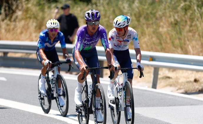 Tour de France 2026 Stage 3 LES ANGLES, FRANCE - JULY 06 : Plapp Luke (AUS) of Team Jayco AlUla during stage 3 of the 113rd edition of Tour de France an UCI World Tour 2.UWT cycling road race stage for Men Elite of 196 km with start in Granollers and finish in Les Agnles on July 6, 2026 in Les Angles, France, 06 07 2026 Les Angles France  Copyright: xLucaxBettinix