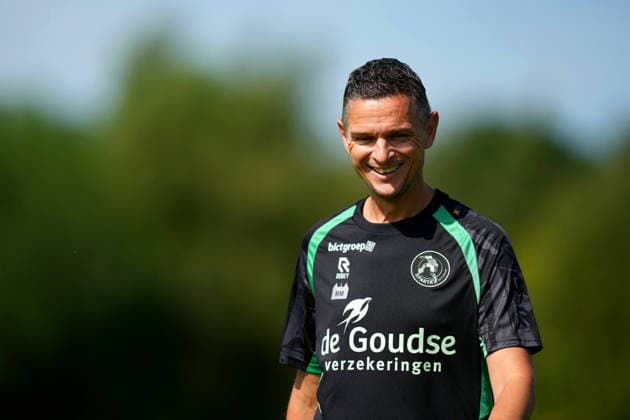 Training Sparta Rotterdam Rotterdam - Coach Rogier Meijer of Sparta Rotterdam during the a training in preperation of the 2026 2027 season. The training is set at Sportpark Nieuw-Terbregge on 6 July 2026 in Rotterdam, The Netherlands. (VK Sportphoto Yannick Verhoeven) Copyright: xYannickxVerhoevenx