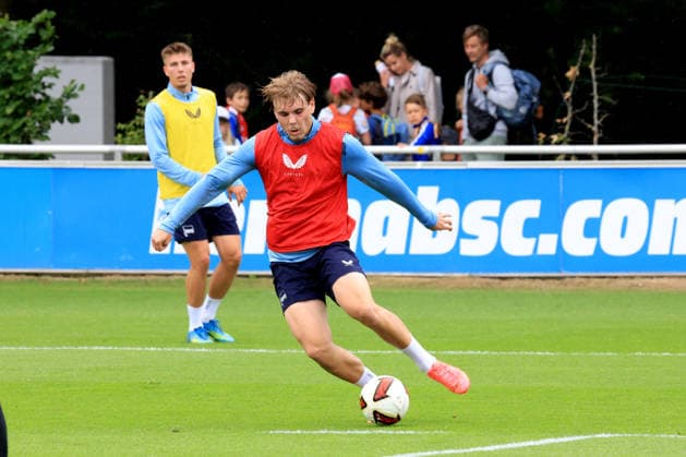 DEU, DFL, 2. FBL Hertha BSC, Training, 06.07.2026, Sportforum, Berlin, DEU, DFL, 2. FBL Hertha BSC, Training, Niklas Hildebrandt (Hertha BSC Berlin 26) DFL - regulations prohibit any use of Photographs as image sequences and or quasi-video *** GER, DFL, 2nd Bundesliga Hertha BSC, Training, July 6, 2026, Sportforum, Berlin, GER, DFL, 2nd Bundesliga Hertha BSC, Training, Niklas Hildebrandt Hertha BSC Berlin 26 DFL regulations prohibit any use of photographs as image sequences and or quasi-video nordphotoxGmbHx xEngler nph00076