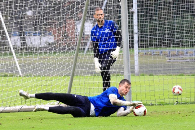 DEU, DFL, 2. FBL Hertha BSC, Training, 06.07.2026, Sportforum, Berlin, DEU, DFL, 2. FBL Hertha BSC, Training, Tjark Ernst (Hertha BSC Berlin 1) DFL - regulations prohibit any use of Photographs as image sequences and or quasi-video *** GER, DFL, 2nd Bundesliga Hertha BSC, Training, July 6, 2026, Sportforum, Berlin, GER, DFL, 2nd Bundesliga Hertha BSC, Training, Tjark Ernst Hertha BSC Berlin 1 DFL regulations prohibit any use of photographs as image sequences and or quasi-video nordphotoxGmbHx xEngler nph00076
