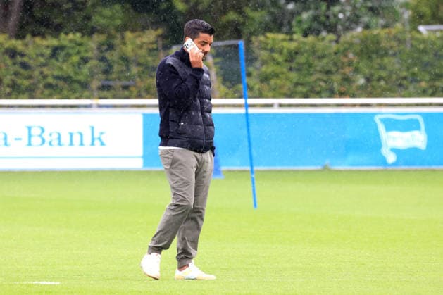 DEU, DFL, 2. FBL Hertha BSC, Training, 06.07.2026, Sportforum, Berlin, DEU, DFL, 2. FBL Hertha BSC, Training, Leiter Teammanagement Sami Allagui (Hertha BSC) DFL - regulations prohibit any use of Photographs as image sequences and or quasi-video *** GER, DFL, 2nd Bundesliga Hertha BSC, Training, July 6, 2026, Sportforum, Berlin, GER, DFL, 2nd Bundesliga Hertha BSC, Training, Head of Team Management Sami Allagui Hertha BSC DFL regulations prohibit any use of photographs as image sequences and or quasi-video nordphotoxGmbHx xEngler nph00076