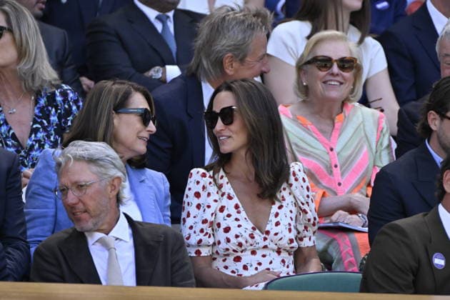 Tennis - Wimbledon 2026 - ITF - The Championships - 06 06 2026 - Tennis - Wimbledon 2026 - ITF - The Championships - 06 06 2026 - Royal Box : Carole Middleton et Pippa Matthews - Angleterre London  Copyright: xChryslenexCaillaud Psnewzx