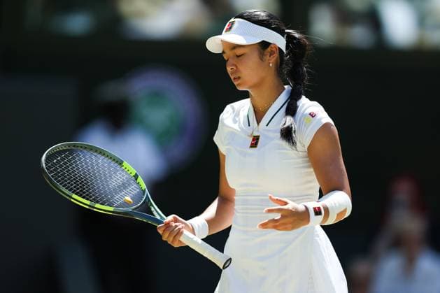 Alexandra Eala during her round of 16 match Wimbledon Tennis Championships, Day 8, The All England Lawn Tennis and Croquet Club, London, UK - 06 Jul 2026London The All England Lawn Tennis and United Kingdom  Copyright: xKieranxMcManus Shutterstockx 16978024bg