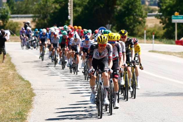 Tour de France 2026 Stage 3 LES ANGLES, FRANCE - JULY 06 : Wellens Tim (BEL) of UAE Team Emirates - XRG during stage 3 of the 113rd edition of Tour de France an UCI World Tour 2.UWT cycling road race stage for Men Elite of 196 km with start in Granollers and finish in Les Agnles on July 6, 2026 in Les Angles, France, 06 07 2026 Les Angles France  Copyright: xLucaxBettinix