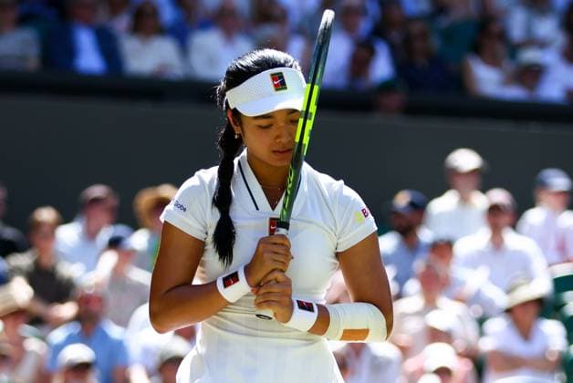 Alexandra Eala during her round of 16 match Wimbledon Tennis Championships, Day 8, The All England Lawn Tennis and Croquet Club, London, UK - 06 Jul 2026London The All England Lawn Tennis and United Kingdom  Copyright: xKieranxMcManus Shutterstockx 16978024bx