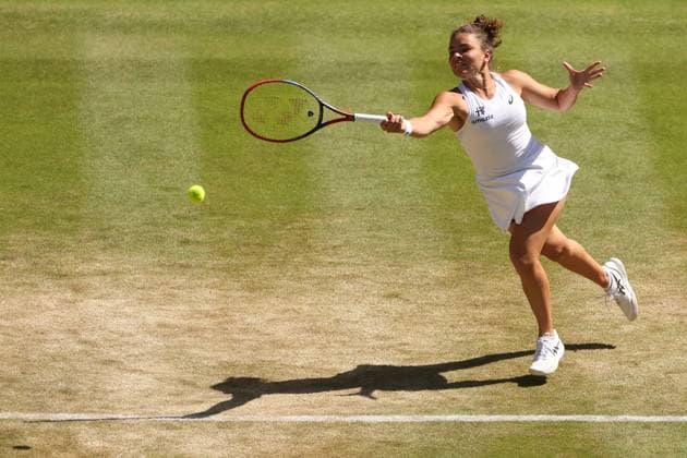 Jasmine Paolini during her round of 16 match Wimbledon Tennis Championships, Day 8, The All England Lawn Tennis and Croquet Club, London, UK - 06 Jul 2026London The All England Lawn Tennis and United Kingdom  Copyright: xEllaxLing Shutterstockx 16978025ai