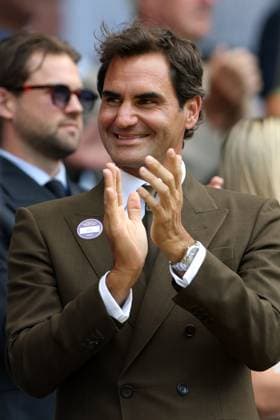 Roger Federer in the Royal Box on Centre Court Wimbledon Tennis Championships, Day 8, The All England Lawn Tennis and Croquet Club, London, UK - 06 Jul 2026London The All England Lawn Tennis and United Kingdom  Copyright: xKieranxMcManus Shutterstockx 16978024do