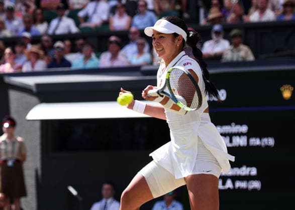 Alexandra Eala (PHI), Damen Einzel, Ladies Singles Tennis - Wimbledon 2026 - Grand Slam ITF ATP, Tennis Herren WTA, Tennis Damen - AELTC - London - - Great Britain - 6 July 2026. *** Alexandra Eala PHI, Women s Singles, Wimbledon 2026 Grand Slam ITF ATP WTA AELTC London, Great Britain, July 6, 2026 Copyright: xJuergenxHasenkopfx