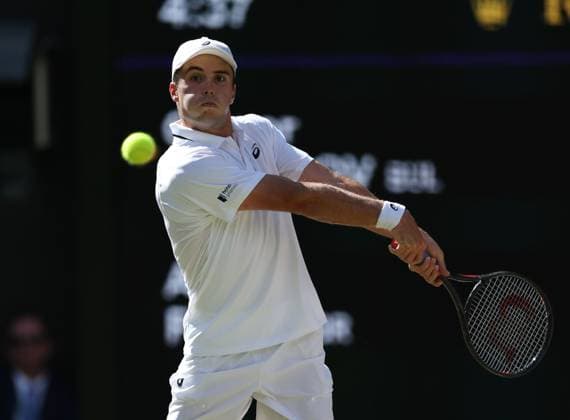 Arthur Fery during his round of 16 match Wimbledon Tennis Championships, Day 8, The All England Lawn Tennis and Croquet Club, London, UK - 06 Jul 2026London The All England Lawn Tennis and United Kingdom  Copyright: xKieranxMcManus Shutterstockx 16978024eb