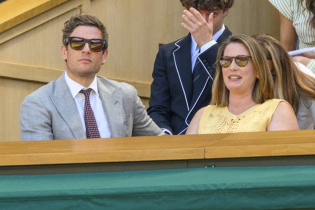 Wimbledon Tennis Championships 2026 - Day 8 LONDON, UNITED KINGDOM - July 06: Actor James Norton and Ms Jessica Norton watch centre court tennis from the Royal Box during day 8 of The Wimbledon Tennis Championships at All England Lawn Tennis and Croquet Club on July 06, 2026 in London, United Kingdom. Ray Tang Anadolu London United Kingdom. Editorial use only. Please get in touch for any other usage.  Copyright: x2026xAnadoluxRayxTangx