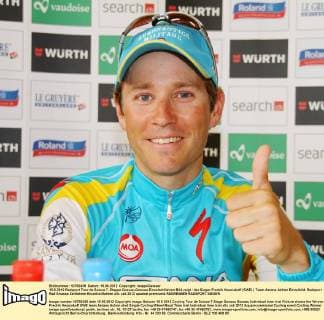 Cycling, Tour de Suisse, Fredrik Kessiakoff wins individual time trial