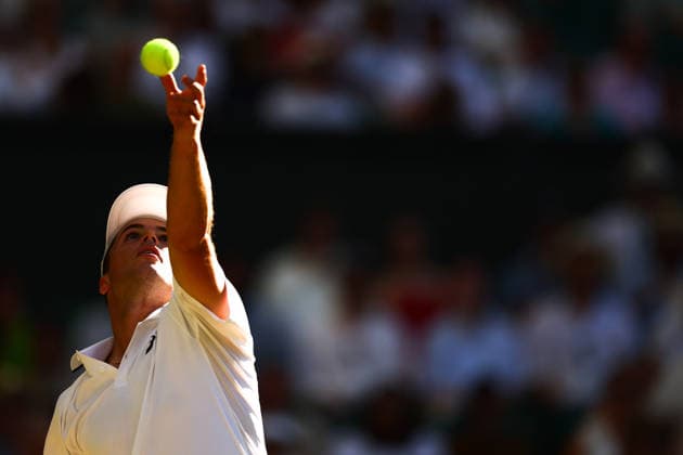 Arthur Fery during his fourth round match Wimbledon Tennis Championships, Day 8, The All England Lawn Tennis and Croquet Club, London, UK - 06 Jul 2026London The All England Lawn Tennis and United Kingdom  Copyright: xJamesxMarsh Shutterstockx 16978026fc