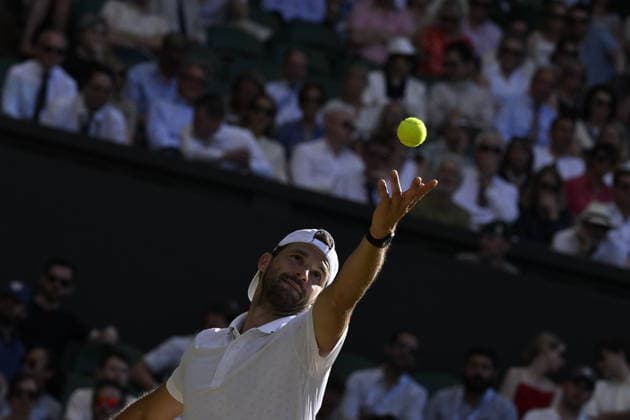 Tennis - Wimbledon 2026 - ITF - The Championships - 06 06 2026 - Tennis - Wimbledon 2026 - ITF - The Championships - 06 06 2026 - Grigor Dimitrov - Bulgarie London  Copyright: xChryslenexCaillaud psnewzx