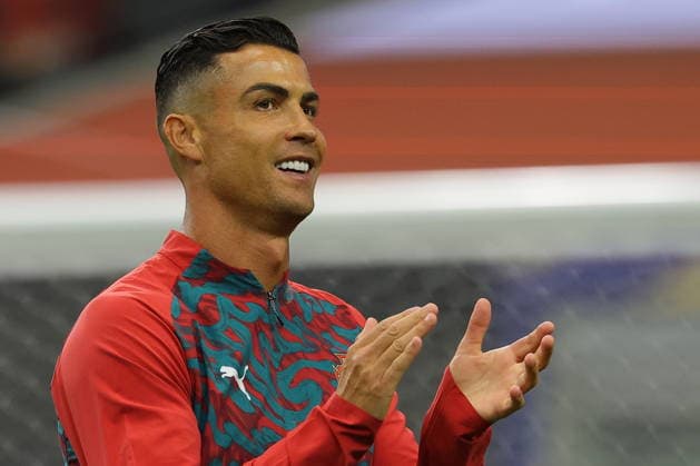 FIFA World Cup, WM, Weltmeisterschaft, Fussball 2026 - Round of 16 - Portugal vs Spain Cristiano Ronaldo of Portugal warms up before the FIFA World Cup 2026 Round of 16 match Portugal against Spain, in Dallas, USA, 06 July 2026. DALLAS United States  Copyright: xCHRISTOPHERxNEUNDORFx