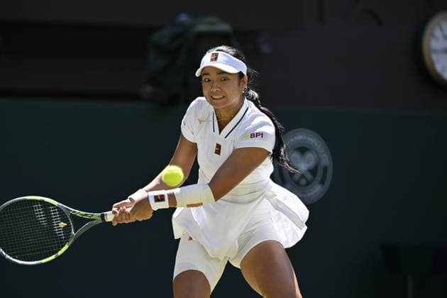 Tennis - Wimbledon 2026 - ITF - The Championships - 06 07 2026 - tennis wimbledon - Alexandra Eala (PHL) against Jasmine Paolini (ITA)  Copyright: xx