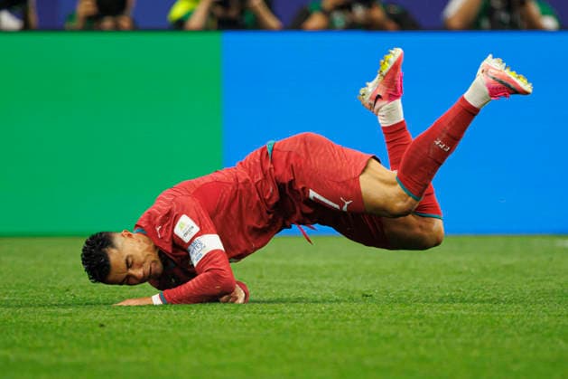 Cristiano Ronaldo seen during FIFA World Cup, WM, Weltmeisterschaft, Fussball 2026 game between national teams of Portugal and Spain (Grzegorz Wajda Ball Raw Images) Arlington Dallas Stadium USA Copyright: xGrzegorzxWajdax grzegorzwajda_portugal_spain_2526_4-15