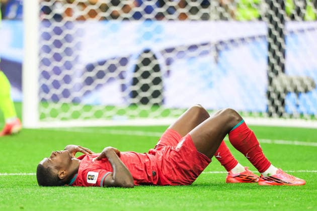 July 6, 2026, Arlington, Tx, United States: Nuno Mendes player of Portugal during the Round of 16 match between Portugal and Spain at the FIFA World Cup, WM, Weltmeisterschaft, Fussball at Dallas Stadium, in Texas, United States, on Monday, July 06, 2026. FIFA World Cup 2026 - Round Of 16 - Portugal V Spain  - ZUMAv122 20260706_aap_v122_104 Copyright: xWilliamxVolcovx