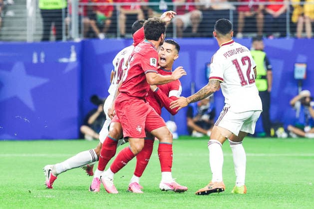 July 6, 2026, Arlington, Tx, United States: Cristiano Ronaldo player of Portugal during the Round of 16 match between Portugal and Spain at the FIFA World Cup, WM, Weltmeisterschaft, Fussball at Dallas Stadium, in Texas, United States, on Monday, July 06, 2026. FIFA World Cup 2026 - Round Of 16 - Portugal V Spain  - ZUMAv122 20260706_aap_v122_123 Copyright: xWilliamxVolcovx