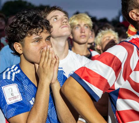 Football, 2026 FIFA World Cup, USA v Belgium, public viewing in Philadelphia