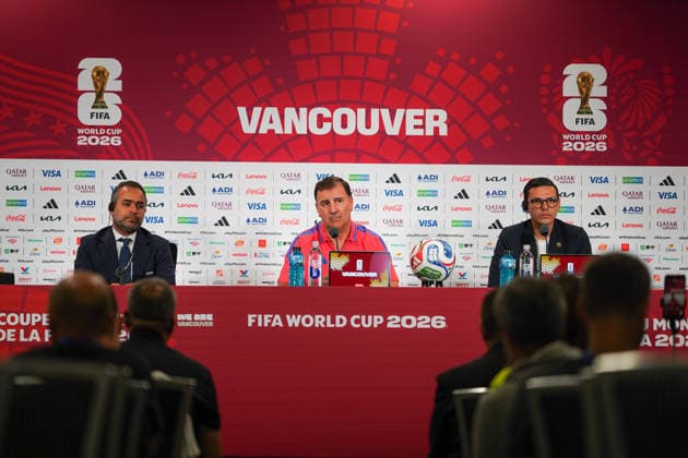 Football, 2026 FIFA World Cup, Colombia national team, press conference