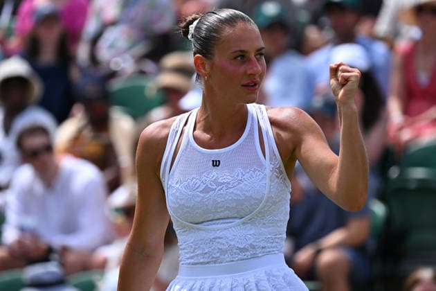 2026 Wimbledon - Marta Kostyuk Marta Kostyuk (UKR) during her fourth round match at the 2026 Wimbledon Championships at the AELTC in London, GREAT BRITAIN, on JULY 6, 2026. Photo by Corinne Dubreuil ABACAPRESS.COM London  Copyright: xDubreuilxCorinne ABACAx