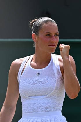 2026 Wimbledon - Marta Kostyuk Marta Kostyuk (UKR) during her fourth round match at the 2026 Wimbledon Championships at the AELTC in London, GREAT BRITAIN, on JULY 6, 2026. Photo by Corinne Dubreuil ABACAPRESS.COM London  Copyright: xDubreuilxCorinne ABACAx
