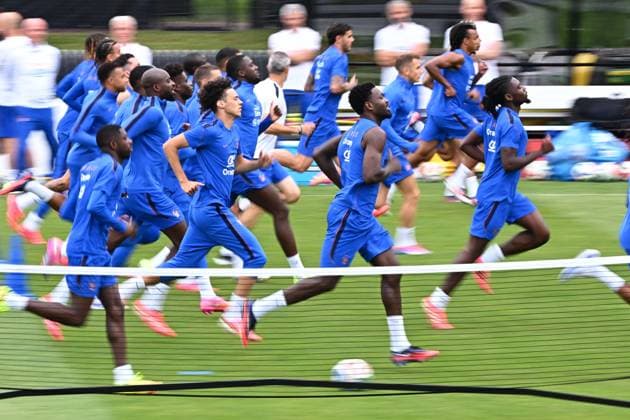 Football, 2026 FIFA World Cup, France national team, training