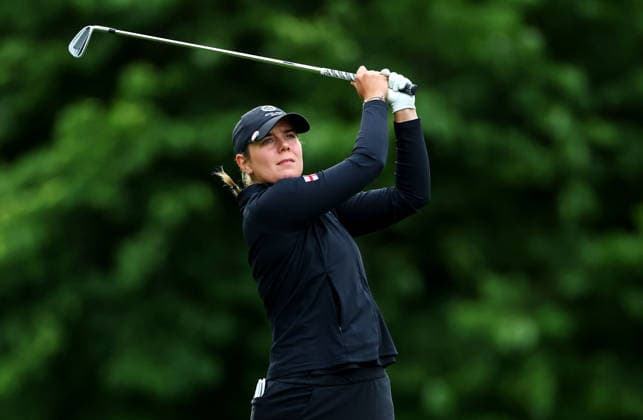 REPRO FREE *PRESS RELEASE NO REPRODUCTION FEE* EDITORIAL USE ONLY European Women s Amateur Team Championship, Slieve Russell, Cavan 7 7 2026 England™s Lily Hirst Lily Hirst 7 7 2026  Copyright: xx DC72150 copy
