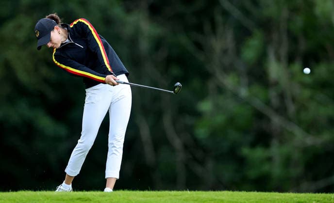 REPRO FREE *PRESS RELEASE NO REPRODUCTION FEE* EDITORIAL USE ONLY European Women s Amateur Team Championship, Slieve Russell, Cavan 7 7 2026 Germany™s Stella Jelinek Stella Jelinek 7 7 2026  Copyright: xx DC72163 copy