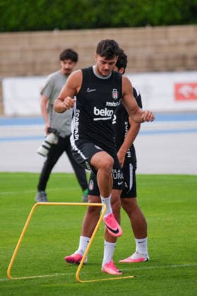 Besiktas pre-season camp in Slovakia SAMORIN, SLOVAKIA - JULY 07: Mustafa Hekimoglu of Besiktas takes part a pre-season training session under the management of head coach Vincenzo Italiano at the Slovakia Olympic Training Center in Samorin, Slovakia on July 07, 2026. Muhammed Ali Yigit Anadolu Samorin Slovakia. Editorial use only. Please get in touch for any other usage.  Copyright: x2026xAnadoluxMuhammedxAlixYigitx