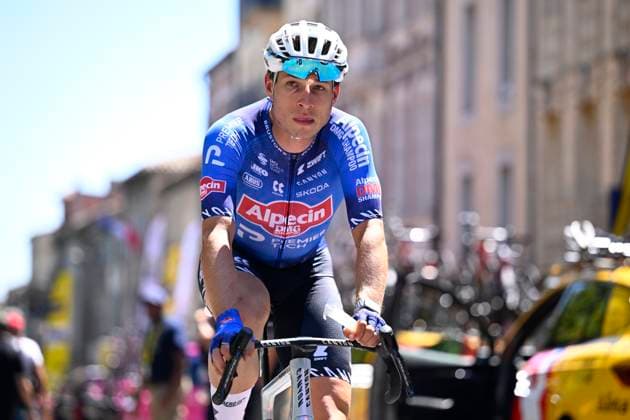 Tour de France 2026 Stage 4 FOIX, FRANCE - JULY 07 : Philipsen Jasper (BEL) of Alpecin - Premier Tech during stage 4 of the 113rd edition of Tour de France an UCI World Tour 2.UWT cycling road race stage for Men Elite of 182 km with start in Carcassonne and finish in Foix on July 7, 2026 in Foix, France, 07 07 2026 Foix France  Copyright: xTomasxSiskx