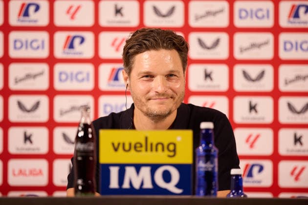 New Athletic Club head coach Edin Terzic New Athletic Club head coach Edin Terzic faces the media during his presentation at San Mames on July 7, 2026, in Bilbao, Spain. Bilbao San Mames Basque Country Spain 0012_RLPrsETATH2K26__L1_9460 Copyright: xRicardoxLarreinax