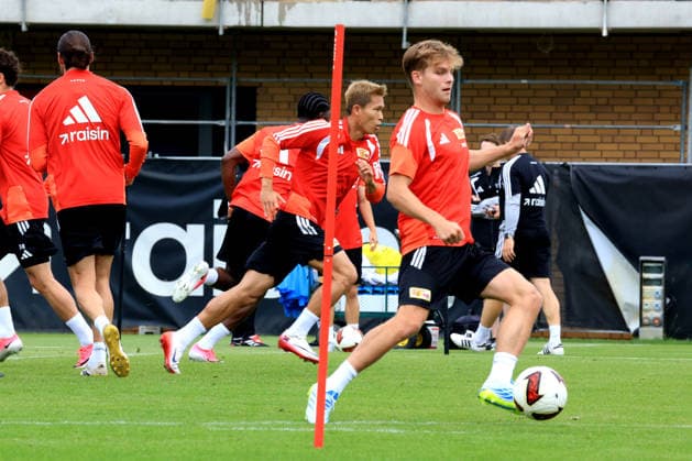 DEU, DFL, 1. FBL, 1.FC Union, Training, 07.07.2026, Stadion Alte Foersterei, Berlin, DEU, DFL, 1. FBL, 1.FC Union, Training, Andras Schaefer (1.FC Union Berlin 13) DFL - regulations prohibit any use of Photographs as image sequences and or quasi-video *** DEU, DFL, 1 FBL, 1 FC Union, Training, July 7, 2026, Alte Foersterei Stadium, Berlin, DEU, DFL, 1 FBL, 1 FC Union, Training, Andras Schaefer 1 FC Union Berlin 13 DFL regulations prohibit any use of photographs as image sequences and or quasi-video Nordphotox xEngler nph00076