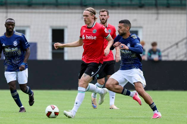 Football, friendly match, Hannover 96 v 1. FC Phoenix Lübeck