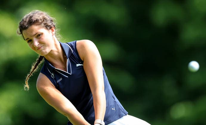 REPRO FREE *PRESS RELEASE NO REPRODUCTION FEE* EDITORIAL USE ONLY European Women s Amateur Team Championship, Slieve Russell, Cavan 7 7 2026 Denmark™s Benedicte Brent-Petersen Benedicte Brent-Petersen 7 7 2026  Copyright: xx DC72245 copy