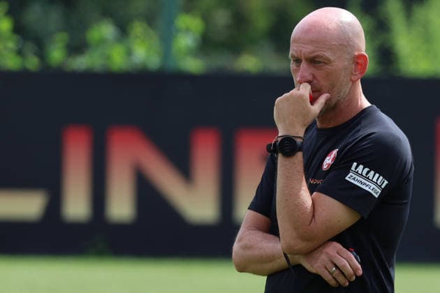 07.07.2026, xrekx, Fussball 2.Bundesliga, 1.FC Kaiserslautern - Training v.l. Torsten Lieberknecht Trainer (1.FC Kaiserslautern) (DFL DFB REGULATIONS PROHIBIT ANY USE OF PHOTOGRAPHS as IMAGE SEQUENCES and or QUASI-VIDEO) Kaiserslautern *** July 7, 2026, xrekx, Soccer 2. Bundesliga, 1 FC Kaiserslautern Training: Torsten Lieberknecht, Coach of 1 FC Kaiserslautern. DFL and DFB regulations prohibit any use of photographs as image sequences and or quasi-video. Kaiserslautern