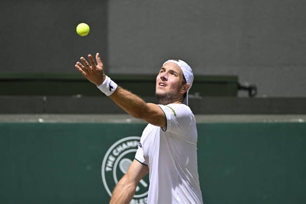 Tennis - Wimbledon 2026 - ITF - The Championships - 07 07 2026 - Tennis - Wimbledon 2026 - ITF - The Championships - 07 07 2026 - Jean Lennard Struff - Allemagne London  Copyright: xChryslenexCaillaud Psnewzx