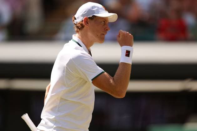 Jannik Sinner during his quarter-final match Wimbledon Tennis Championships, Day 9, The All England Lawn Tennis and Croquet Club, London, UK - 07 Jul 2026London The All England Lawn Tennis and United Kingdom  Copyright: xEllaxLing Shutterstockx 16978028az