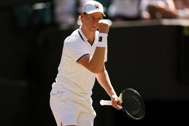 Jannik Sinner during his quarter-final match Wimbledon Tennis Championships, Day 9, The All England Lawn Tennis and Croquet Club, London, UK - 07 Jul 2026London The All England Lawn Tennis and United Kingdom  Copyright: xEllaxLing Shutterstockx 16978028ay