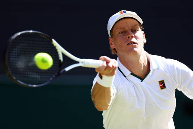 Jannik Sinner during his quarter-final match Wimbledon Tennis Championships, Day 9, The All England Lawn Tennis and Croquet Club, London, UK - 07 Jul 2026London The All England Lawn Tennis and United Kingdom  Copyright: xJamesxMarsh Shutterstockx 16978027aw