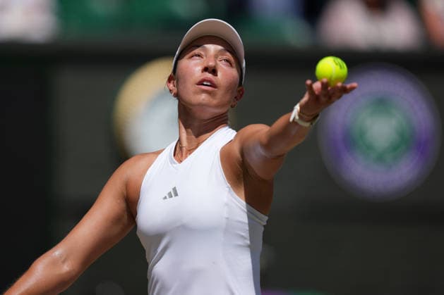 2026-07-07 The Championships - Wimbledon 2026 - Day Nine LONDON, UNITED KINGDOM - JULY 7: Jessica Pegula of United States during Day Nine of the The Championships - Wimbledon 2026 at All England Lawn Tennis and Croquet Club on July 7, 2026 in London, England. (Photo by Marleen Fouchier BSR Agency) London United Kingdom Content not available for redistribution in The Netherlands directly or indirectly through any third parties. Copyright: xBSRxAgencyx
